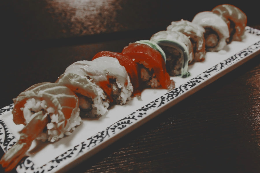 ...And the sushi